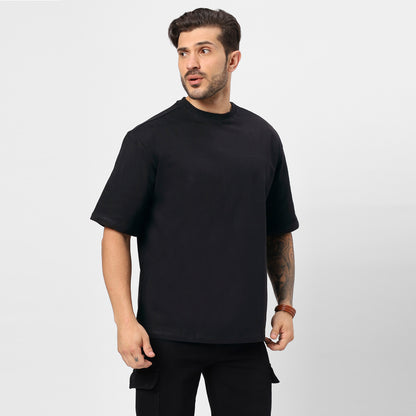 YAIL Black Skate Oversized T-Shirt | Streetwear