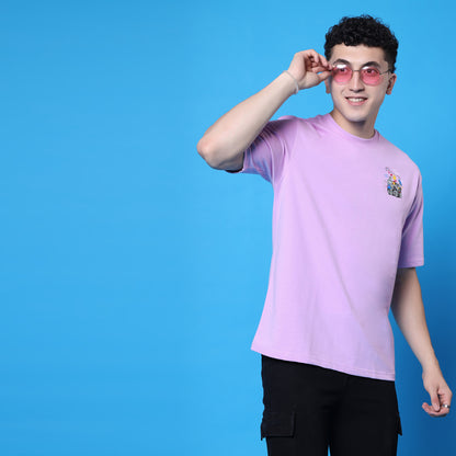 YAIL™ Lilac Skate Monster Oversized T-Shirt