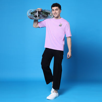 YAIL™ Lilac Skate Monster Oversized T-Shirt
