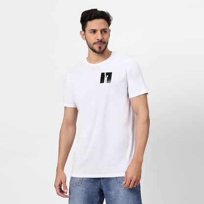 YAIL White Plain Tee - 180 GSM