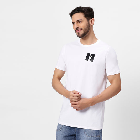 YAIL White Plain Tee - 180 GSM
