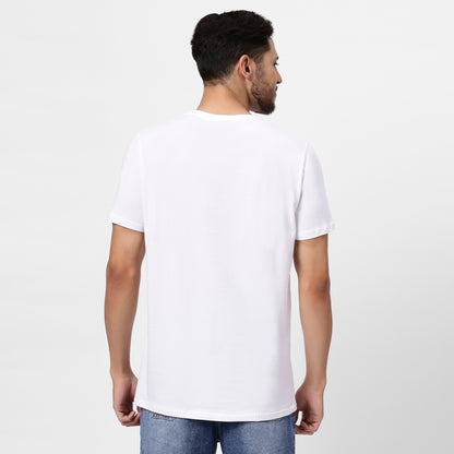 YAIL White Plain Tee - 180 GSM