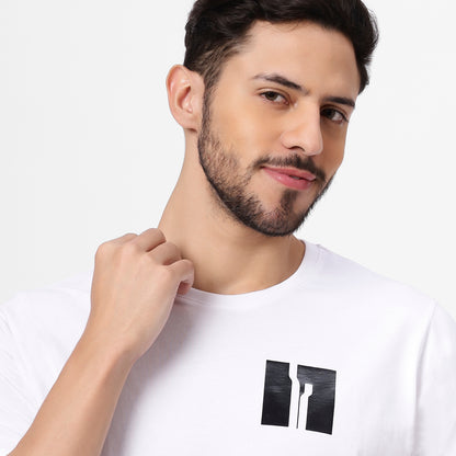 YAIL White Plain Tee - 180 GSM