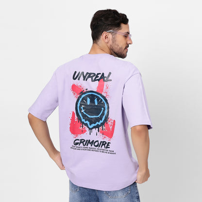 YAIL Unreal Grimoire Oversized T-Shirt – Lavender