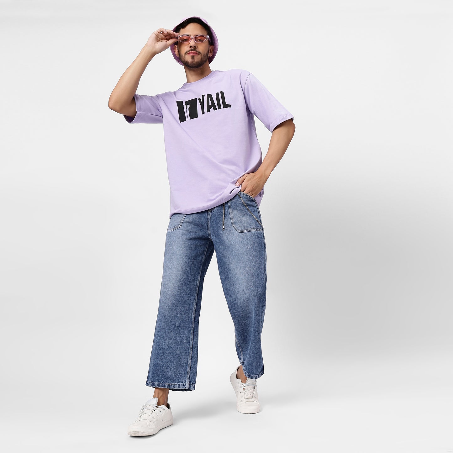 YAIL Unreal Grimoire Oversized T-Shirt – Lavender