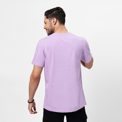 YAIL Creation Graphic Tee - Lavender - 180 GSM